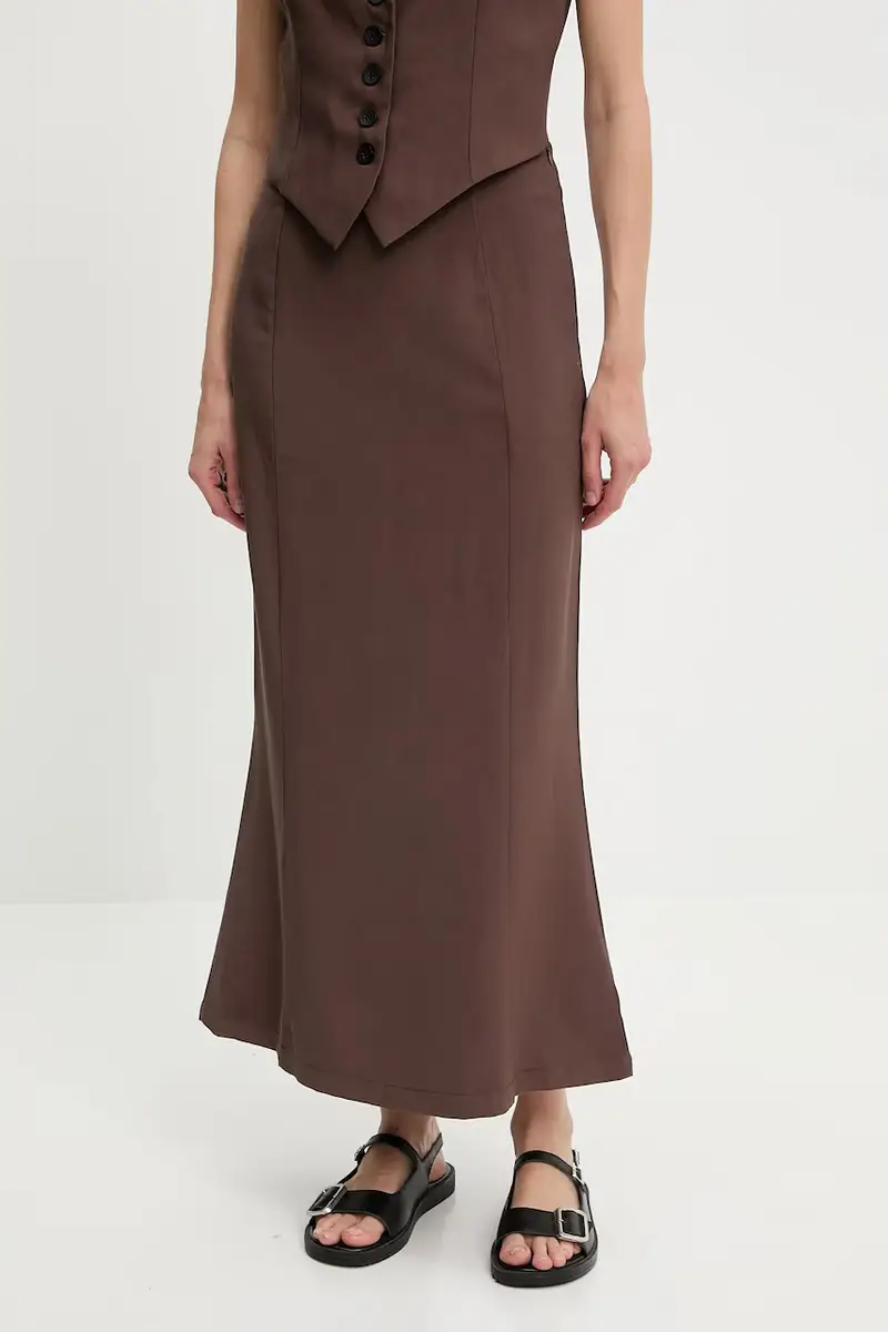 Answear.LAB Gilet Donna Marrone 3620704 miniatura 3