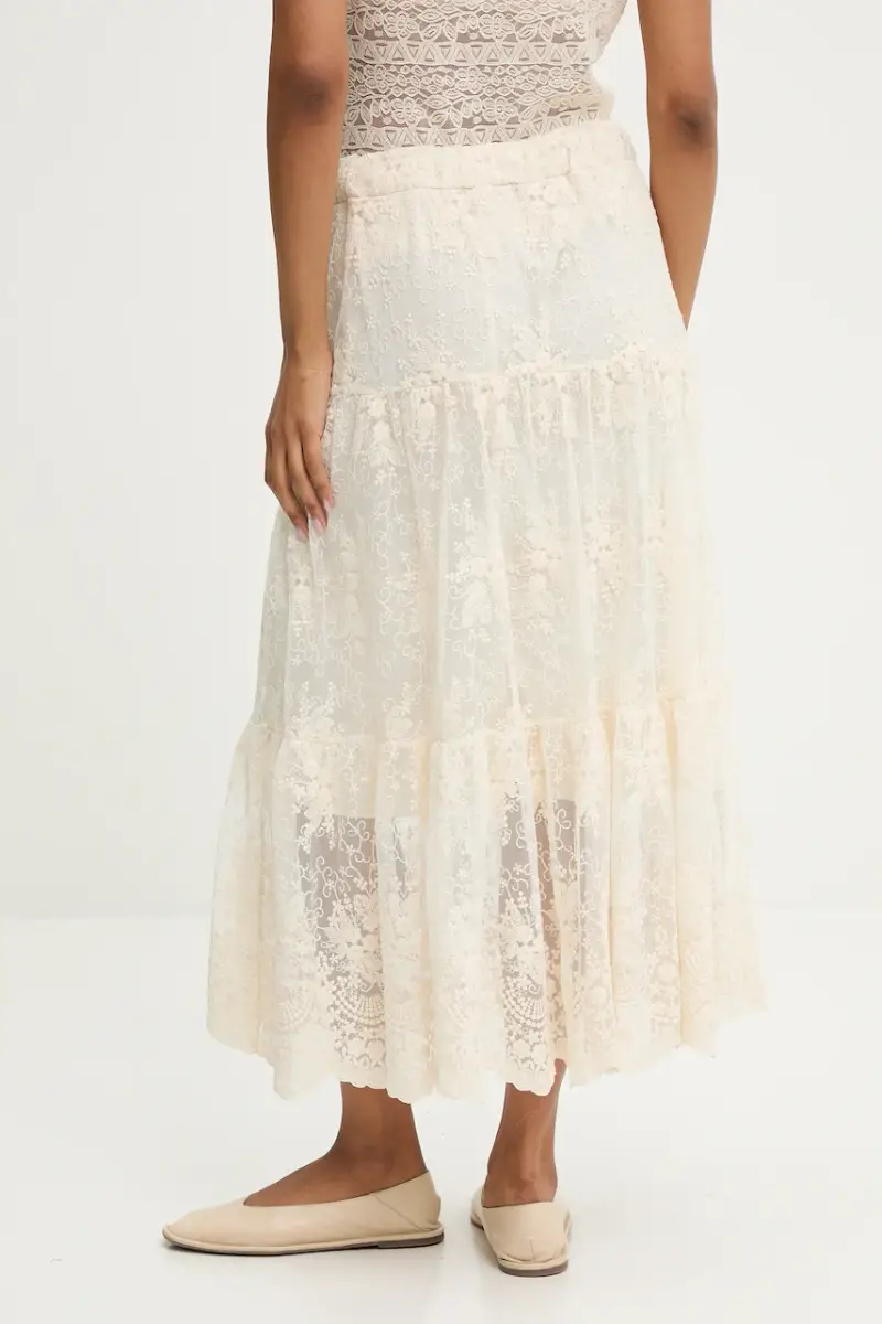 gonna colore beige miniatura 3