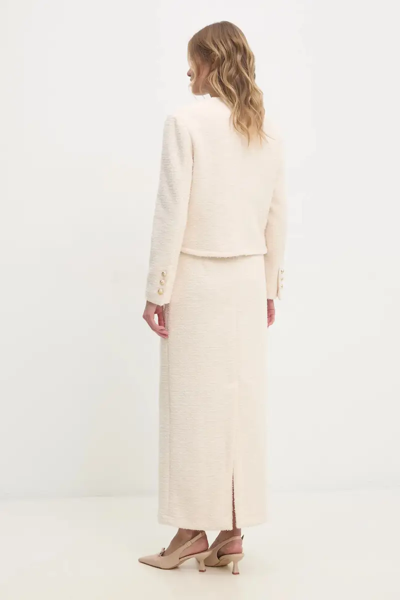 gonna colore beige miniatura 3