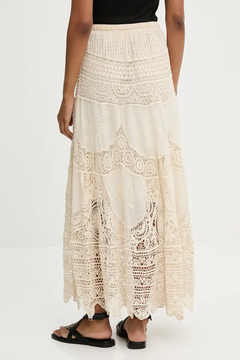 gonna colore beige miniatura 3