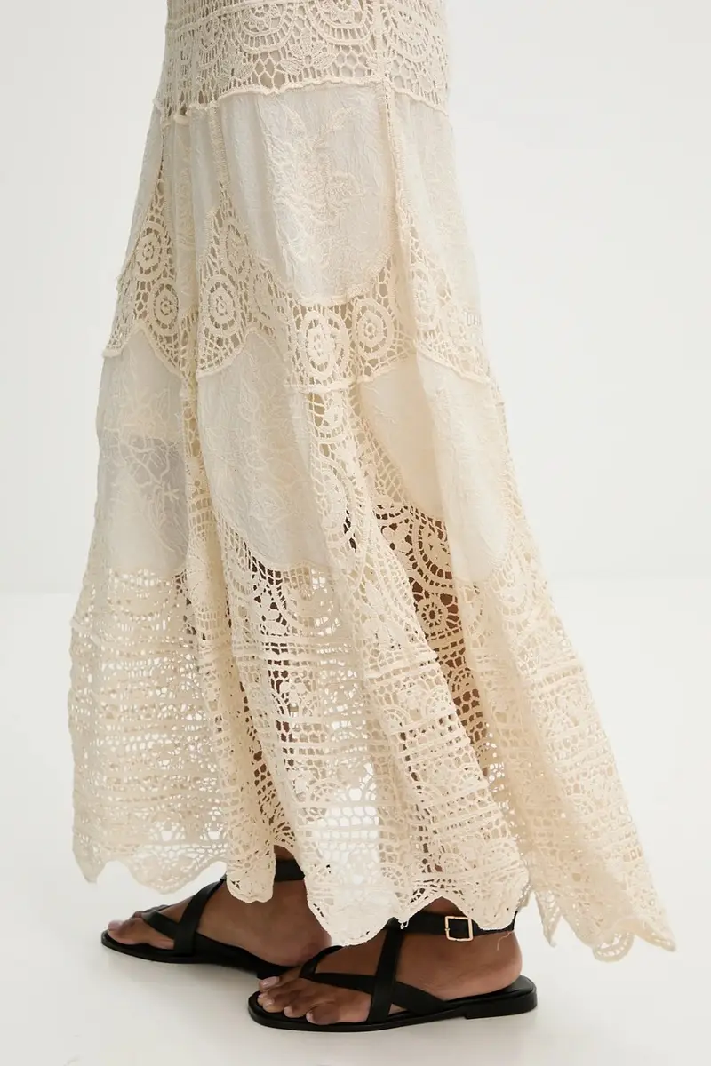 gonna colore beige miniatura 4