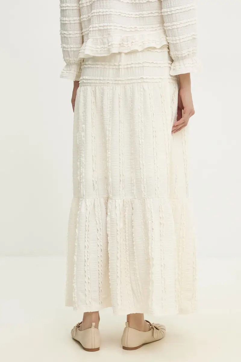 gonna colore beige miniatura 3