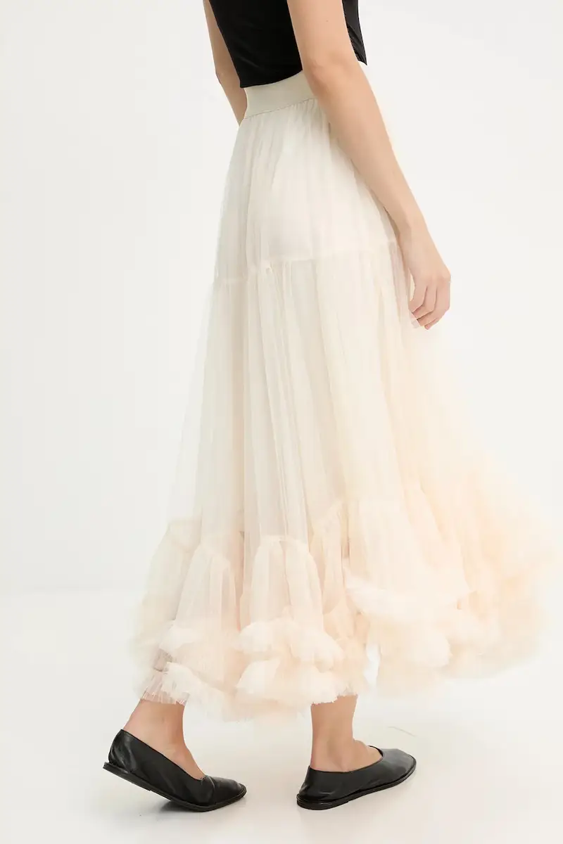 gonna colore beige miniatura 3