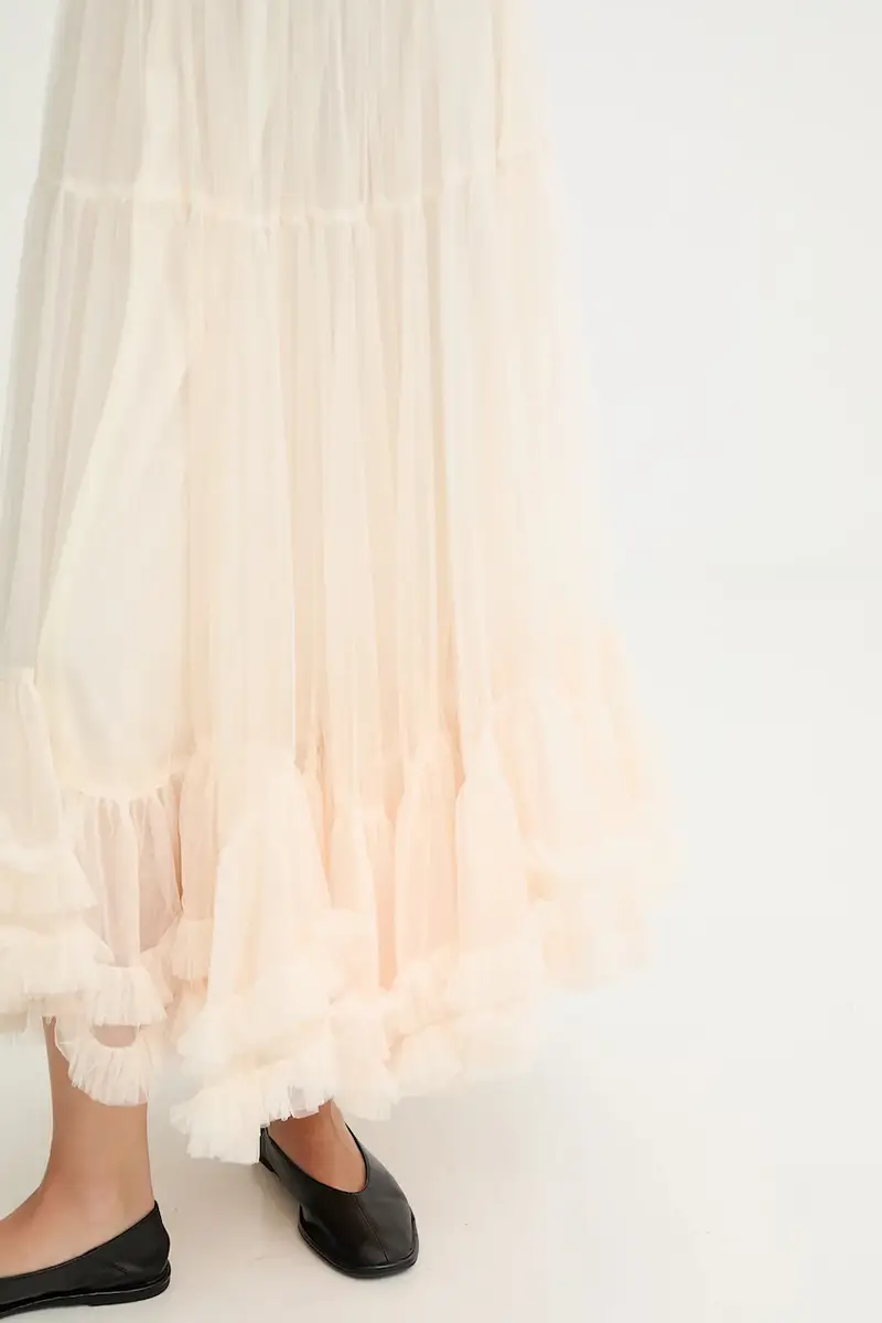 gonna colore beige miniatura 4