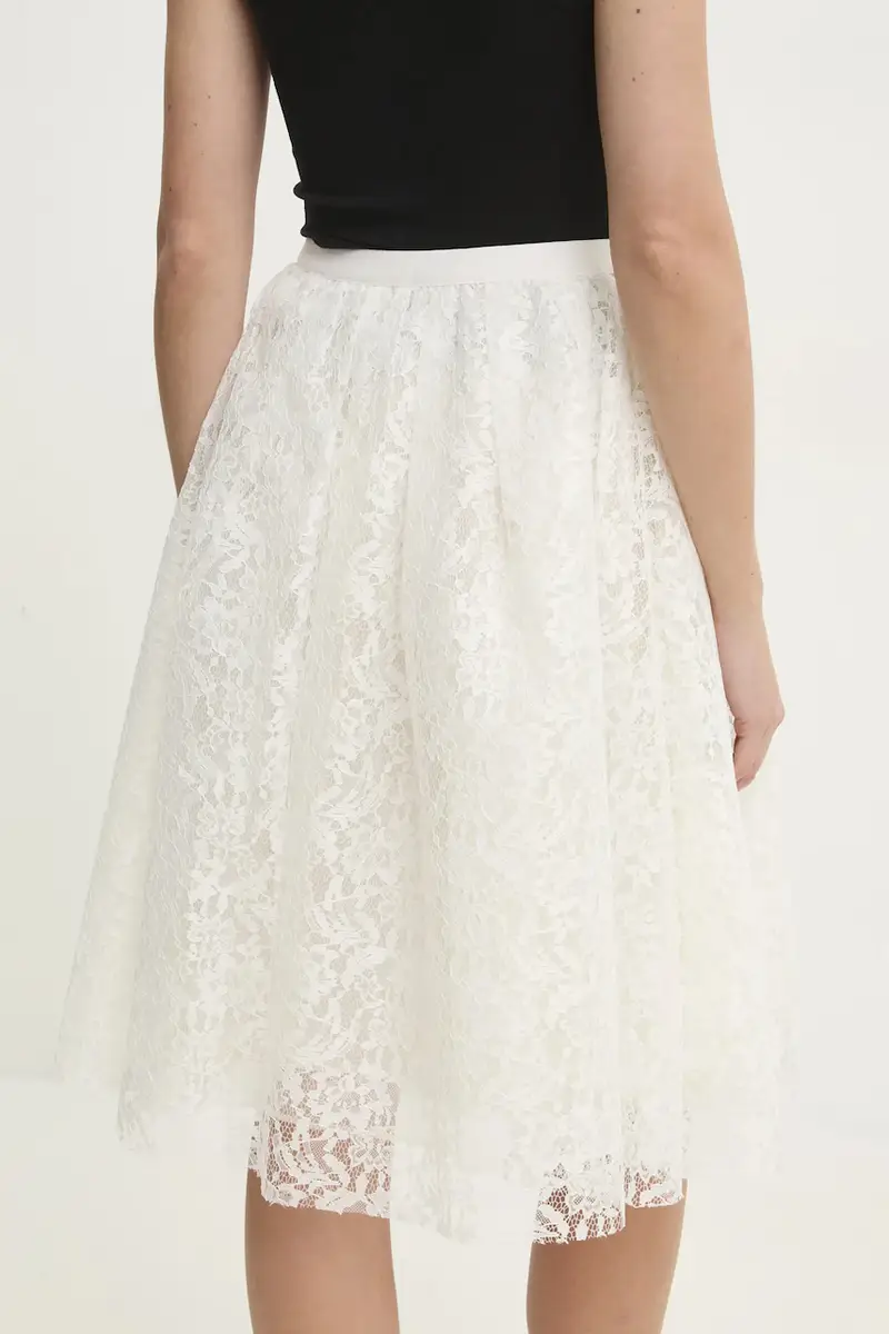 gonna colore bianco miniatura 3