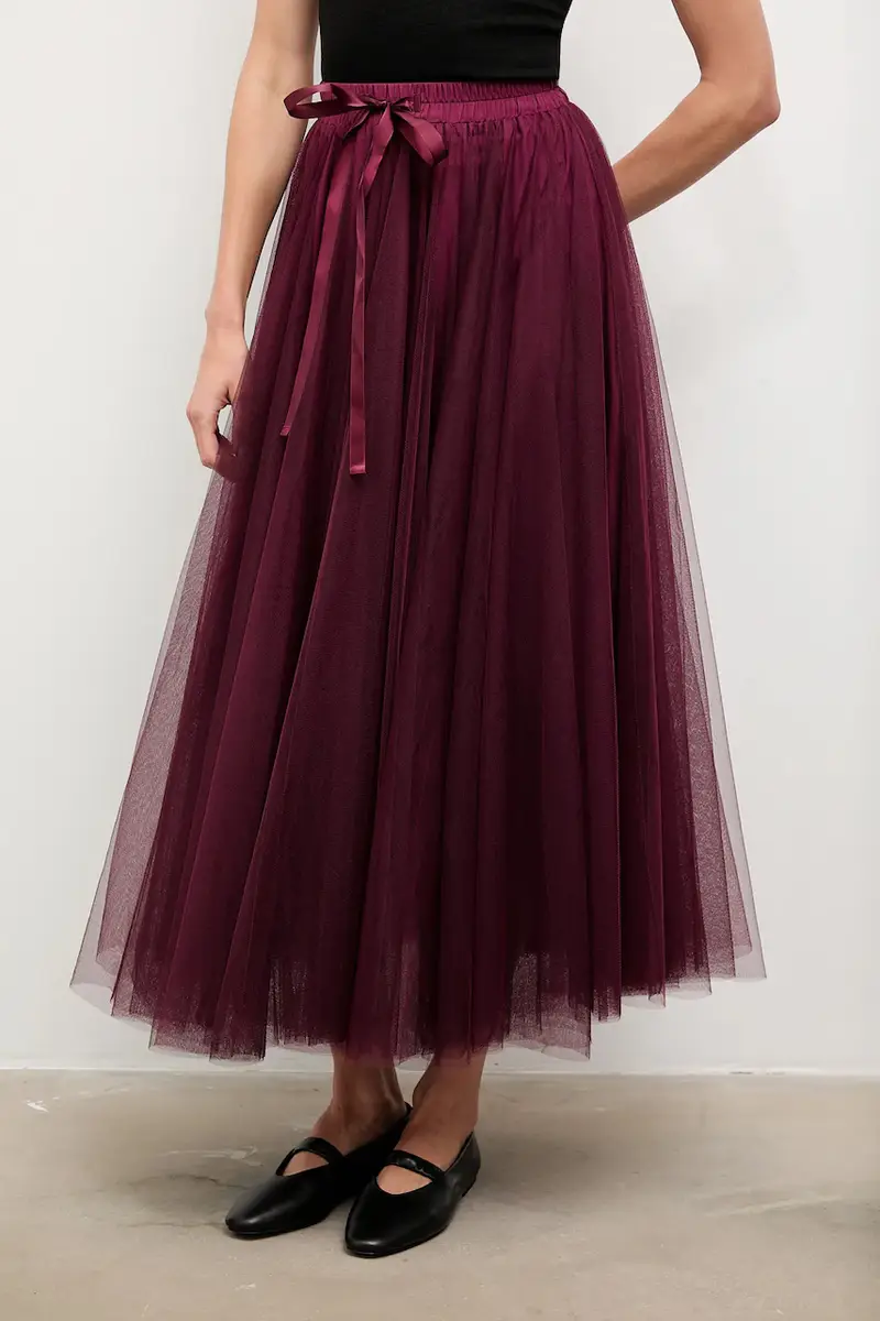 gonna colore granata miniatura 2