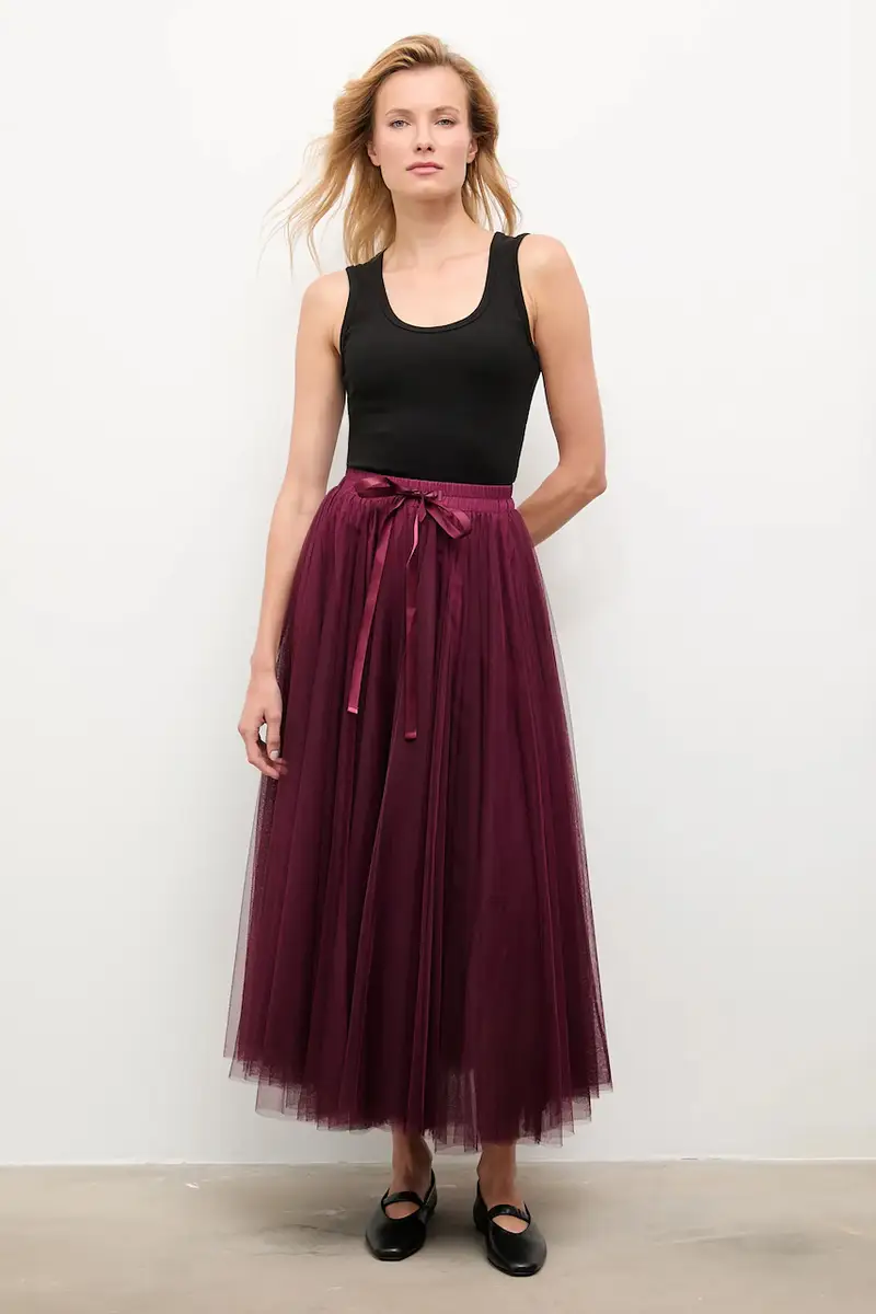 gonna colore granata