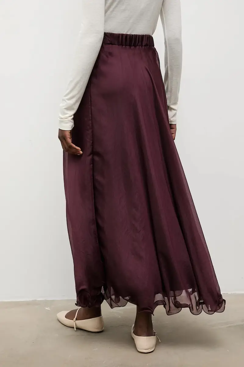 gonna colore granata miniatura 3