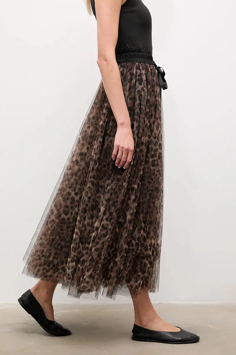 gonna colore marrone miniatura 4