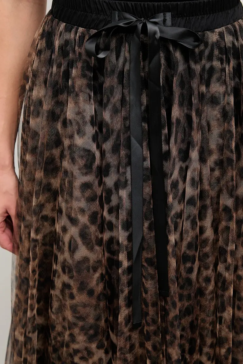 gonna colore marrone miniatura 5