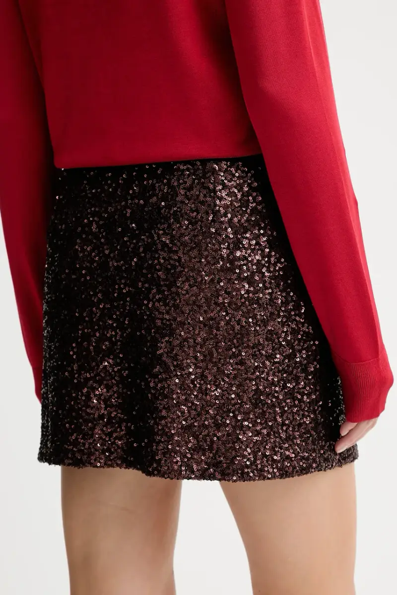 gonna colore marrone miniatura 4