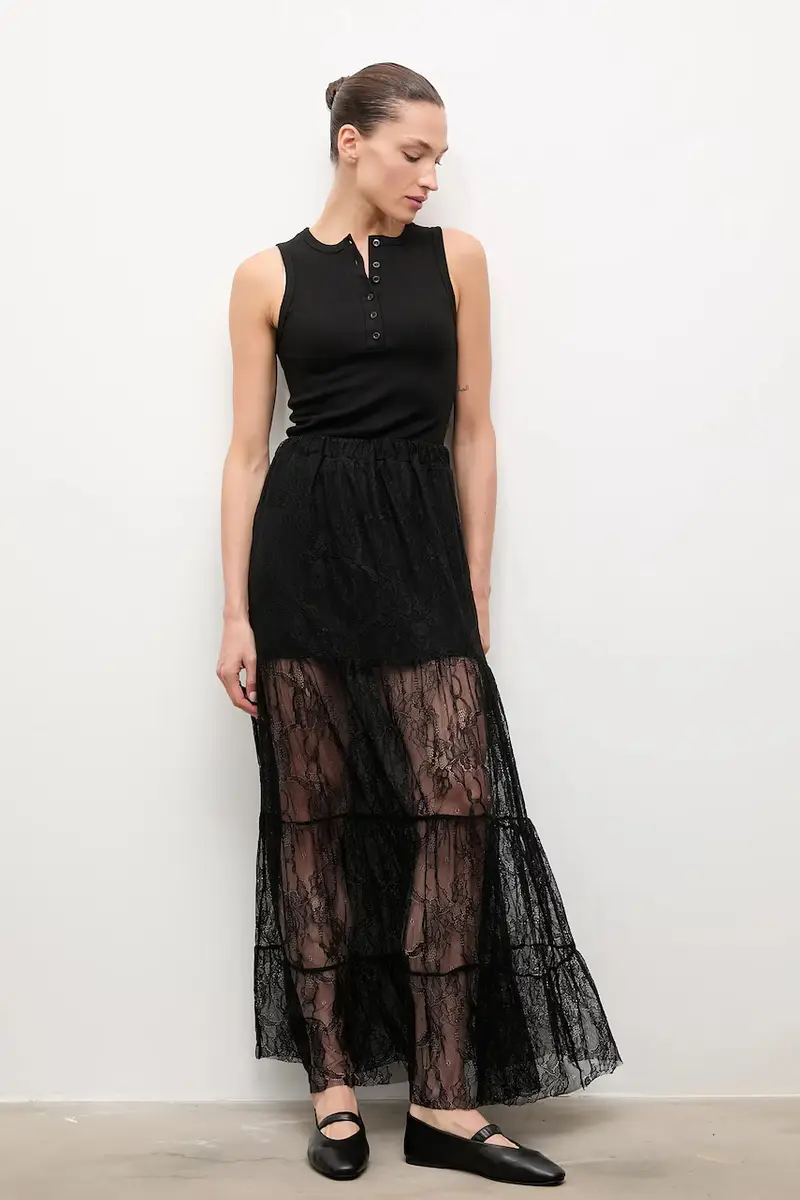 gonna colore nero miniatura 2