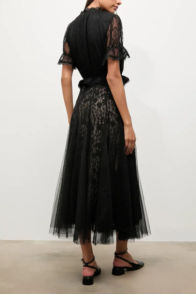 gonna colore nero miniatura 2