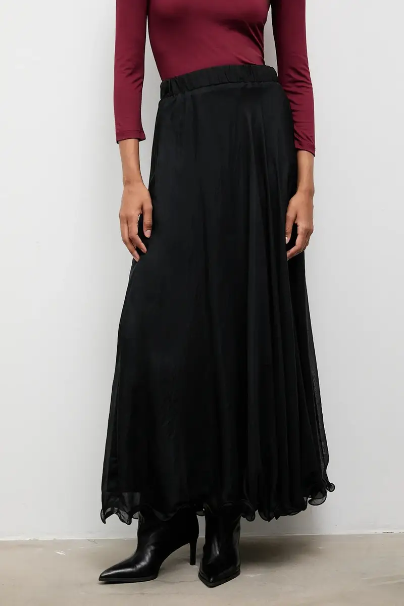 gonna colore nero miniatura 4