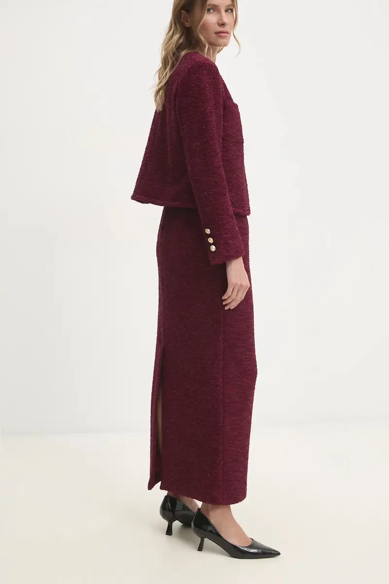 gonna colore rosso miniatura 3