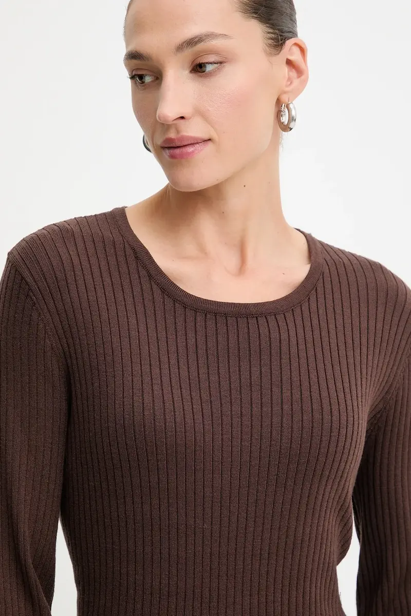 Answear Lab maglia e pantaloni colore marrone miniatura 5