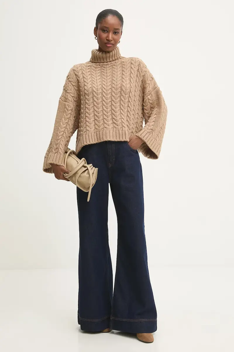 maglione Beige miniatura 2