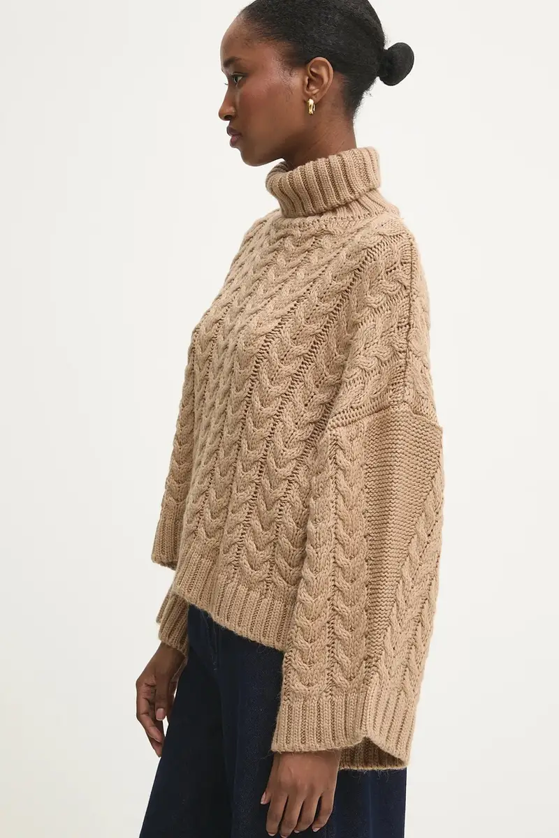 maglione Beige miniatura 5