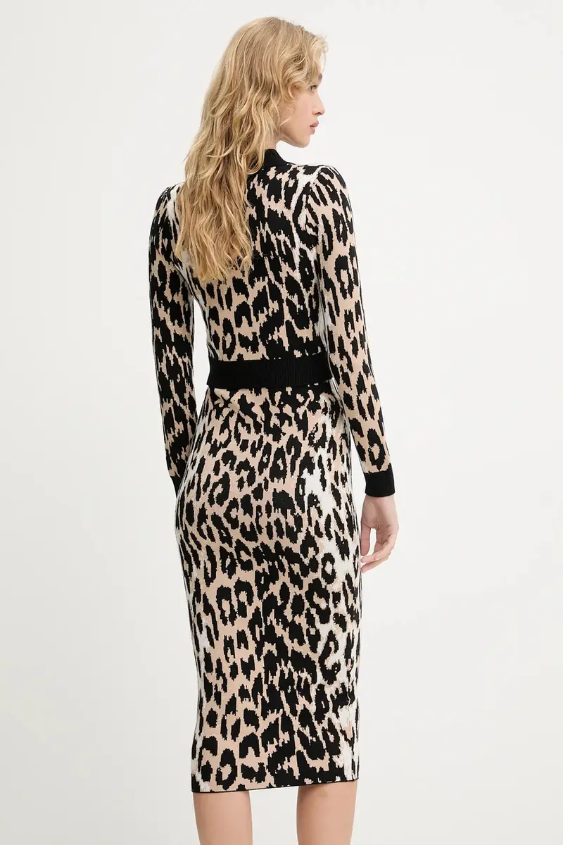 maglione e gonna donna colore beige miniatura 4