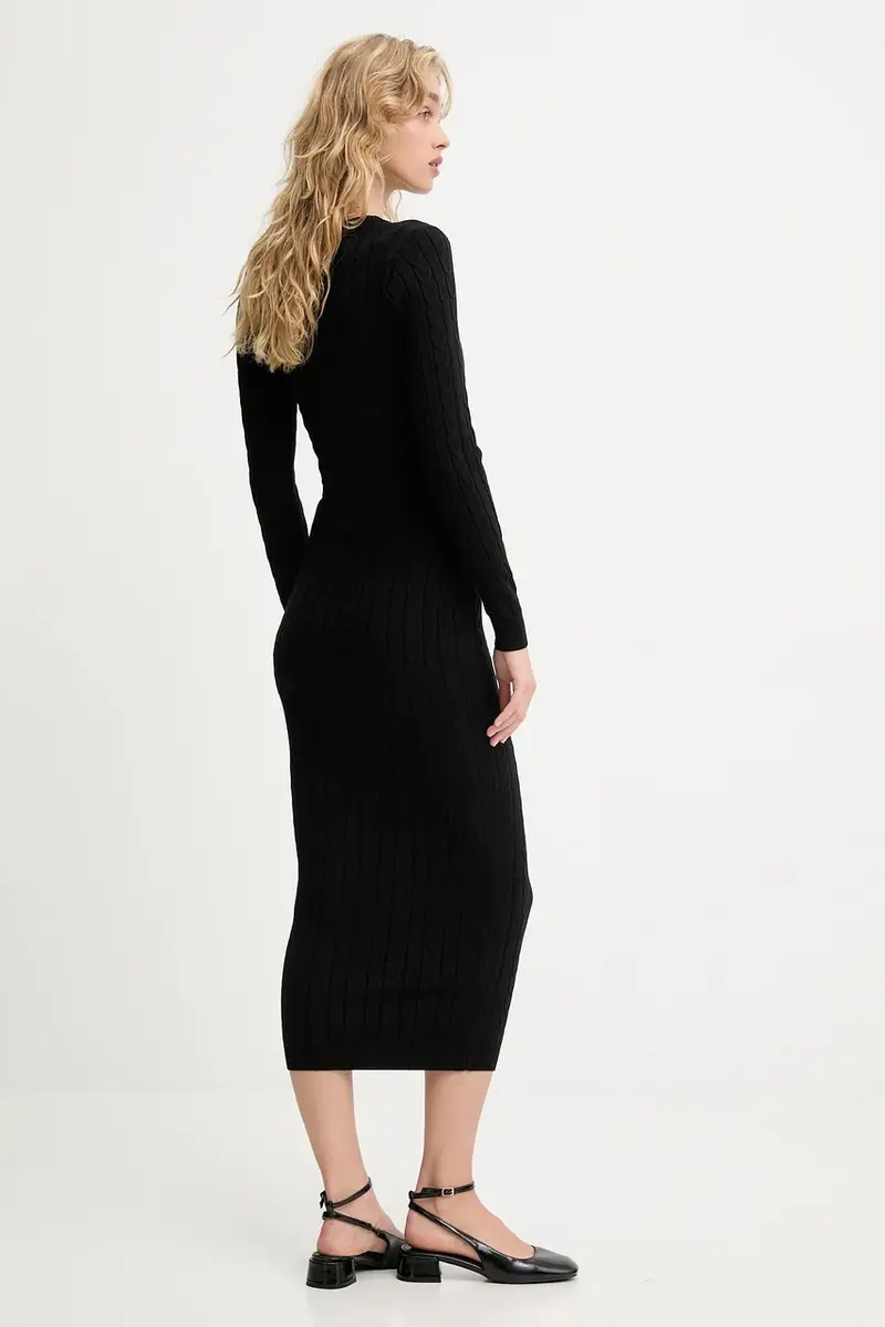 maglione e gonna donna colore nero miniatura 4