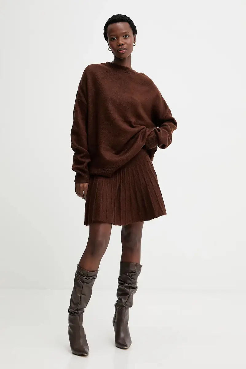 maglione e gonna Marrone miniatura 2