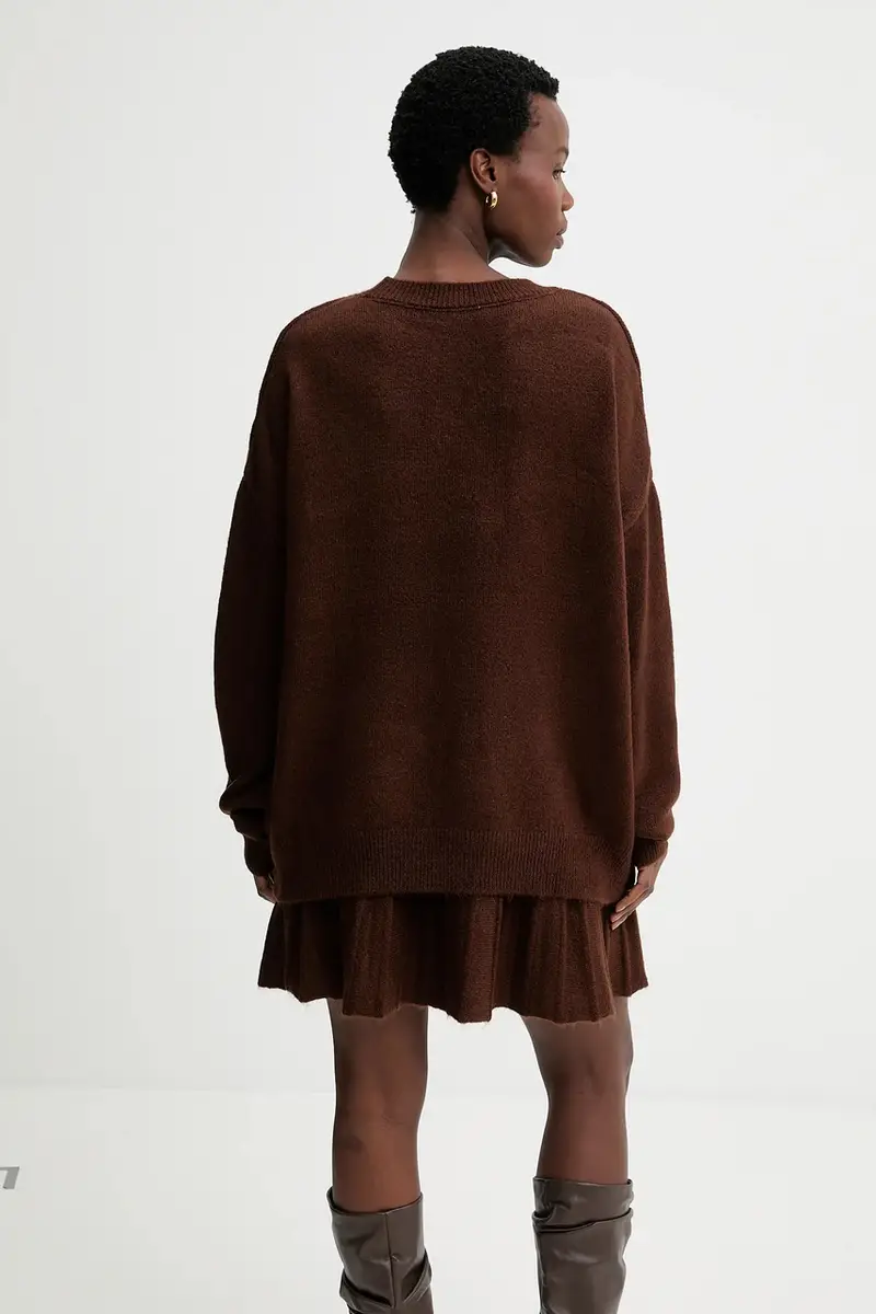 maglione e gonna Marrone miniatura 3