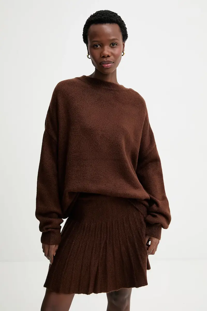 maglione e gonna Marrone miniatura 4