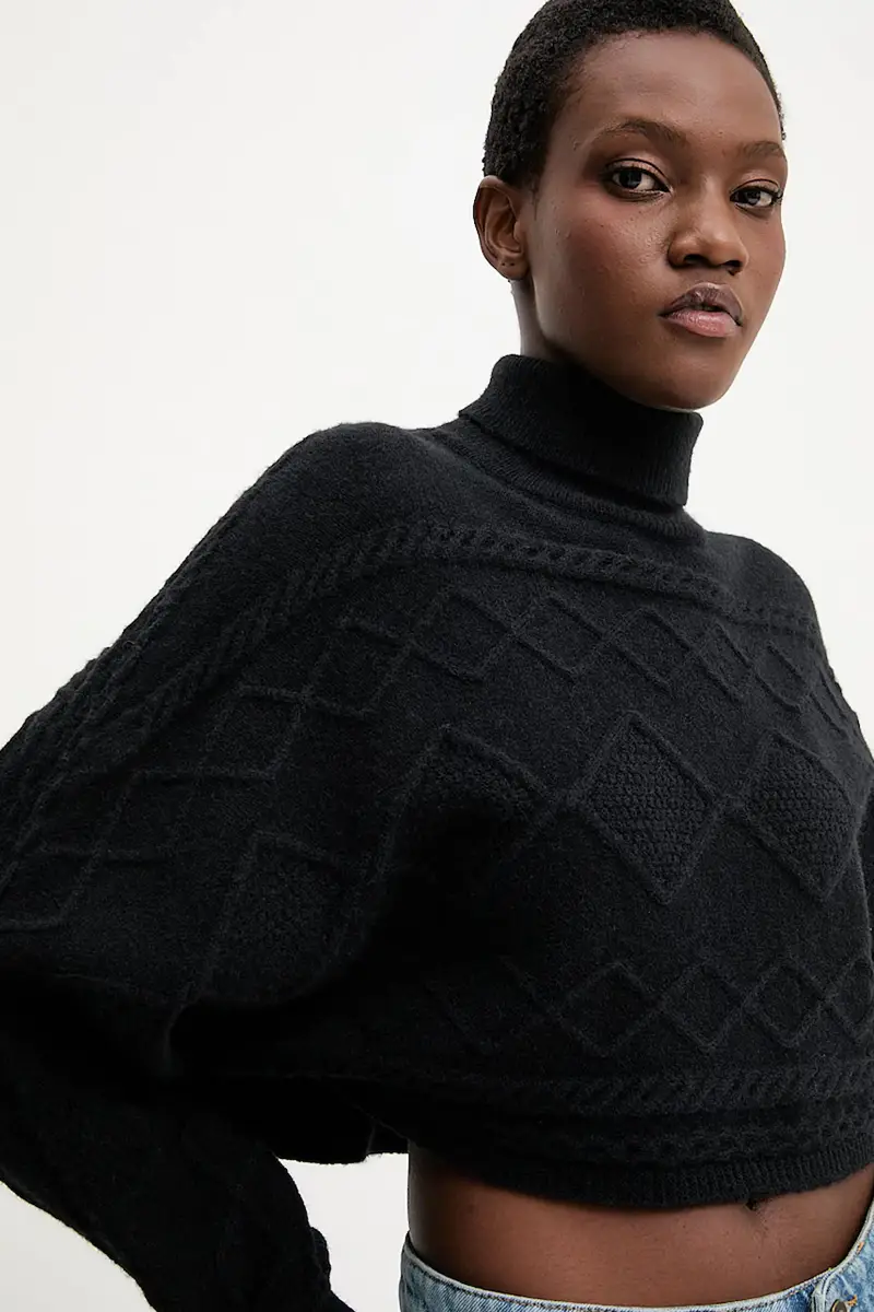 maglione in cashemire donna colore nero