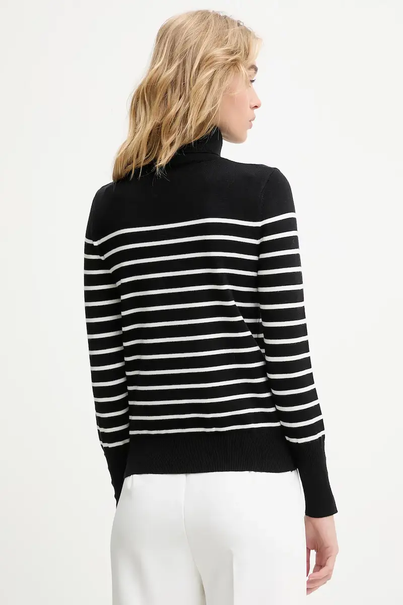 maglione in cashemire donna colore nero miniatura 3