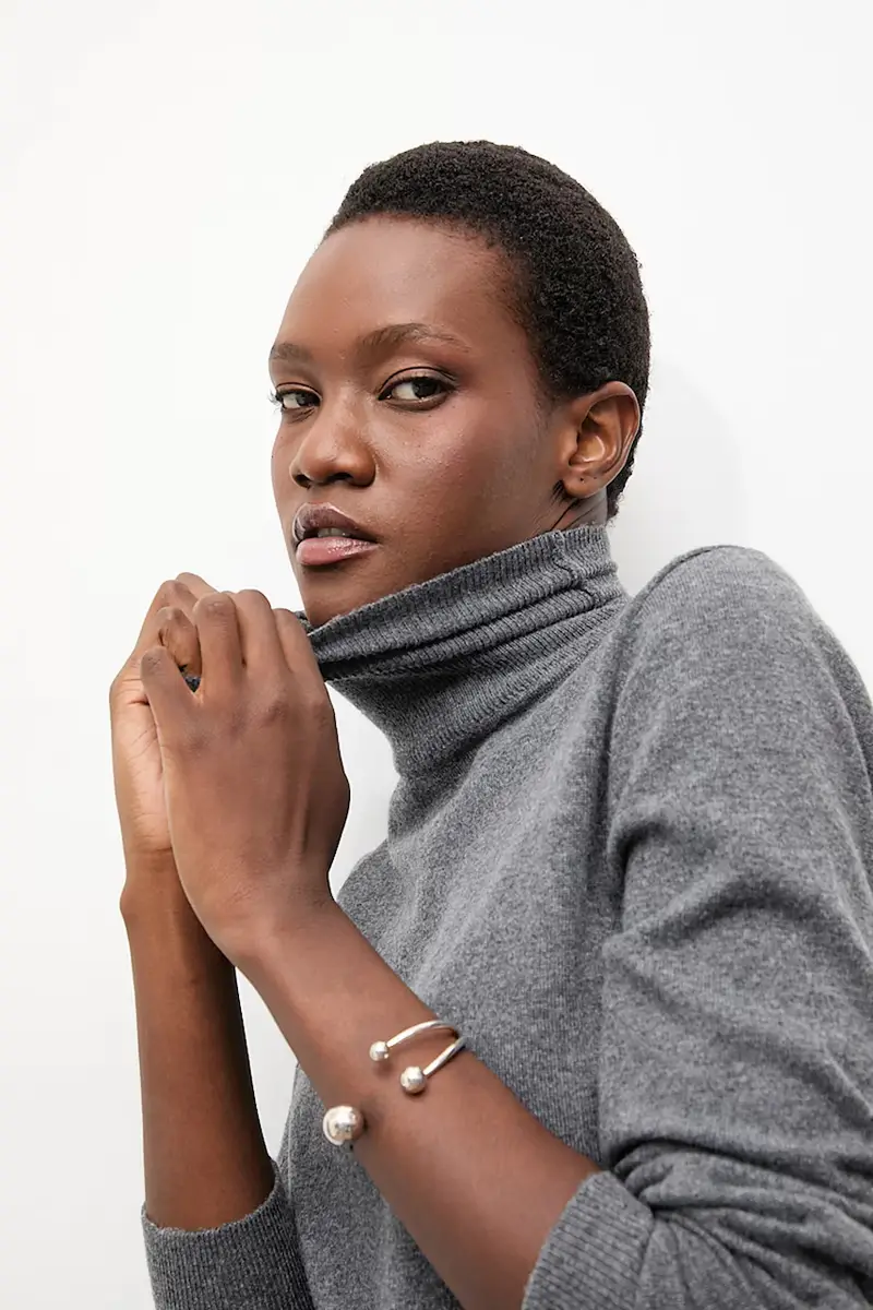 maglione in cashemire Grigio