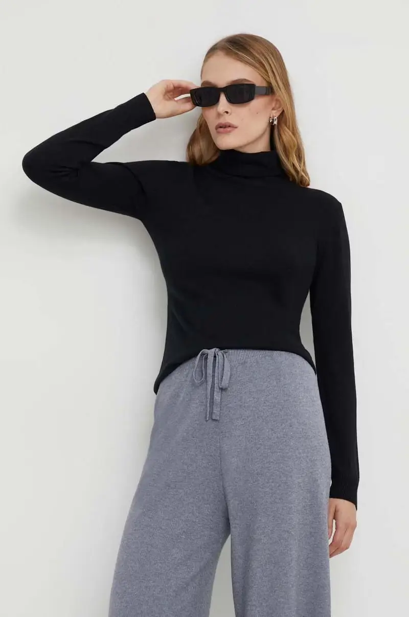 maglione in cashemire Nero