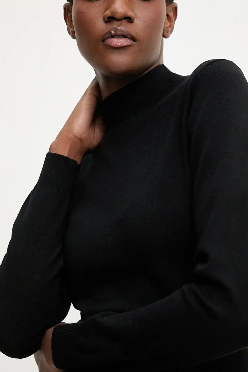 maglione in cashemire Nero