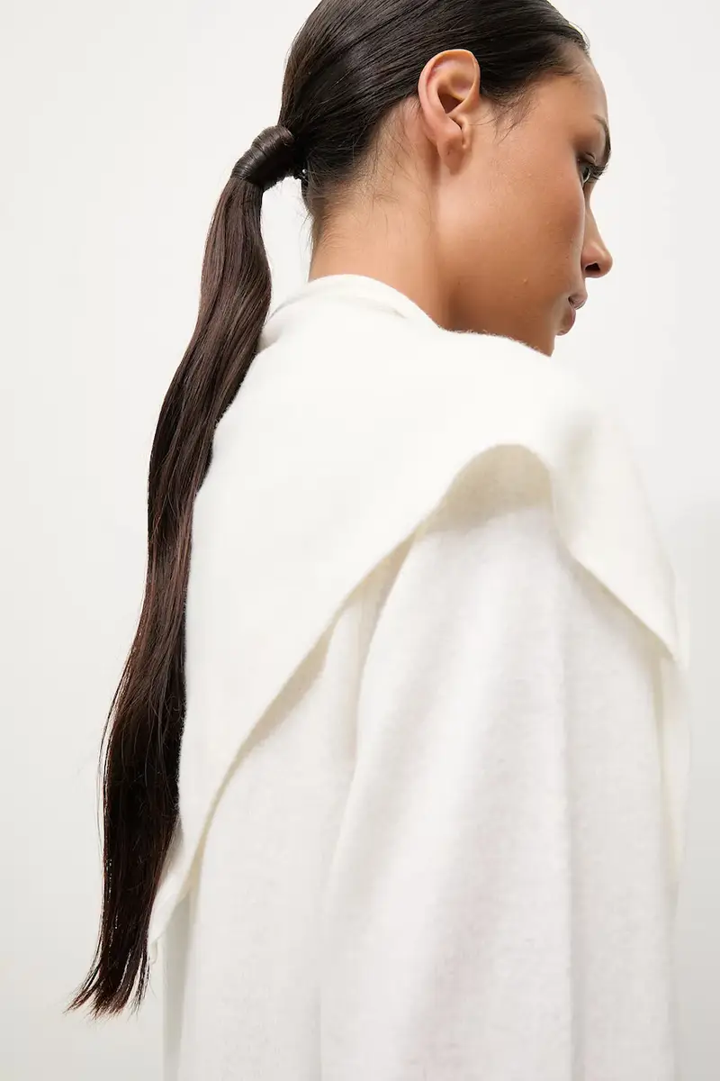 maglione in lana Beige miniatura 5