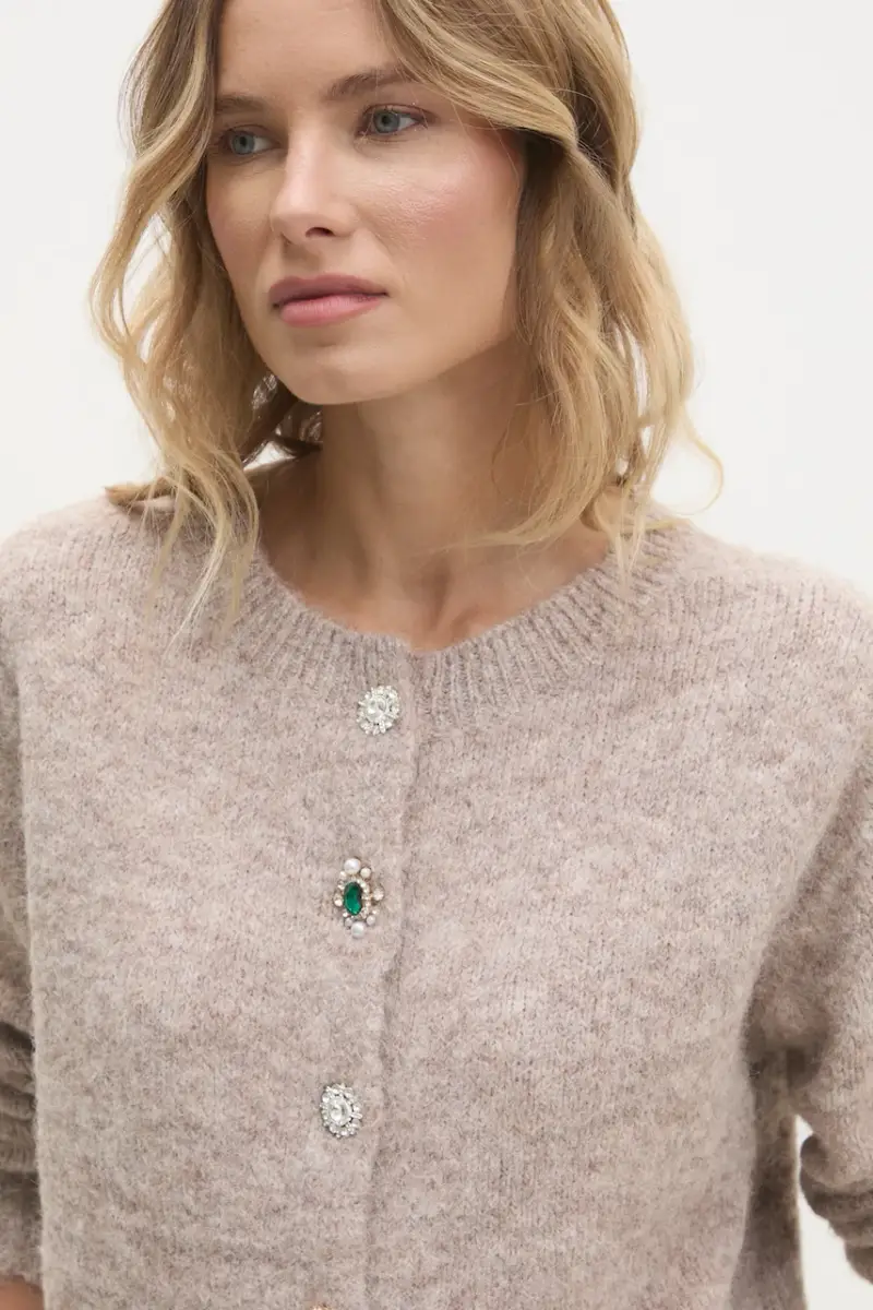 Answear.lab Maglia in lana beige miniatura 4