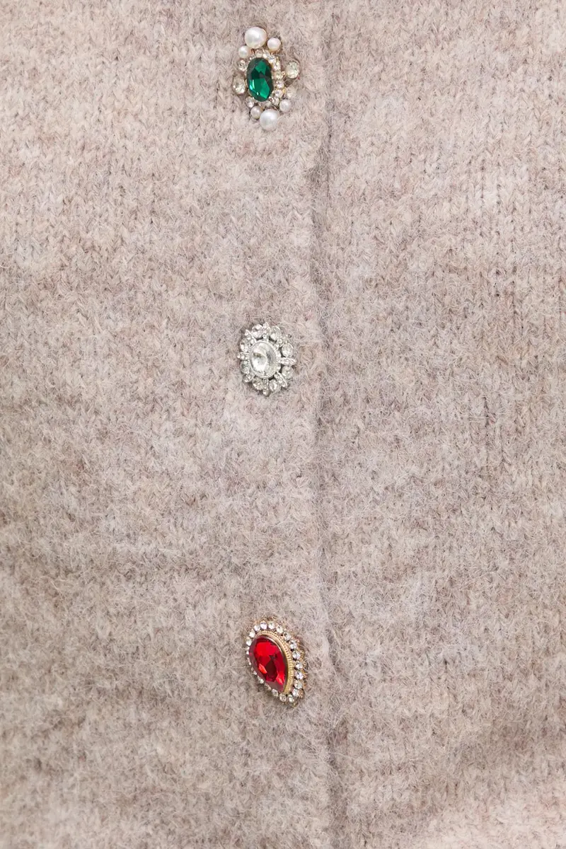 Answear.lab Maglia in lana beige miniatura 5