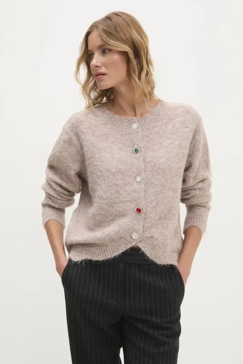 Answear.lab Maglia in lana beige