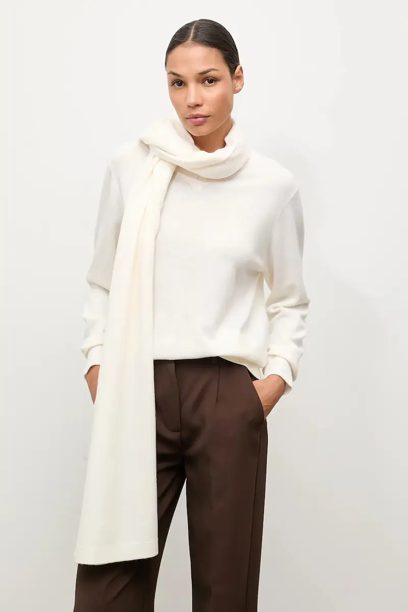 maglione in lana donna colore beige