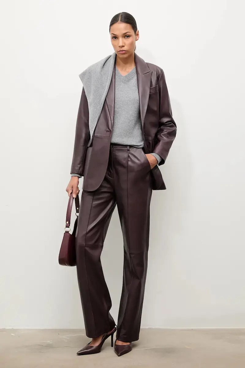 maglione in lana donna colore grigio