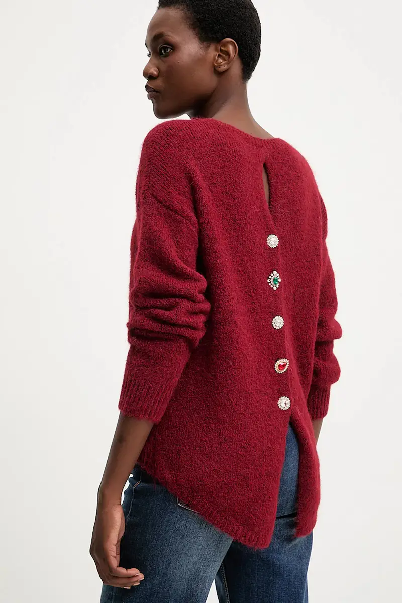 maglione in lana Granata miniatura 4