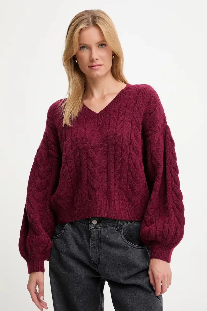 maglione in lana Granata miniatura 4