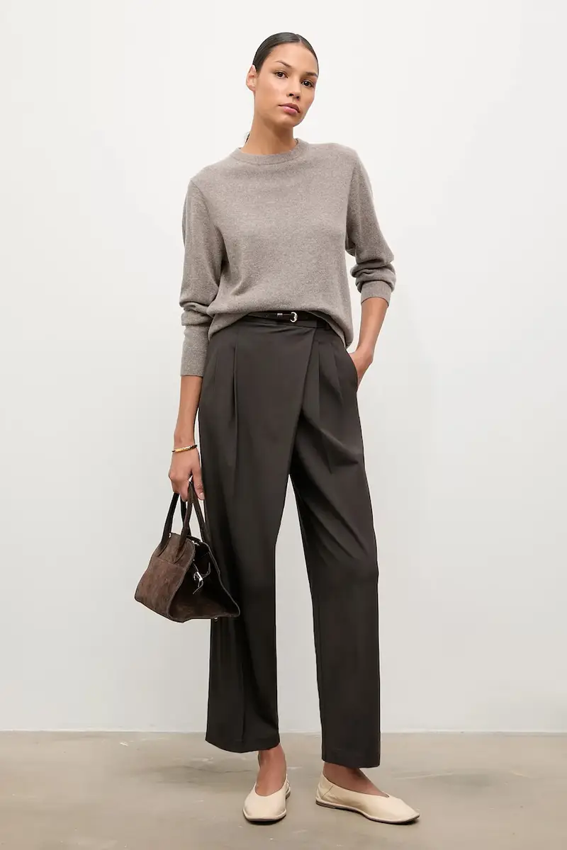 Answear.lab Maglia in lana beige miniatura 2