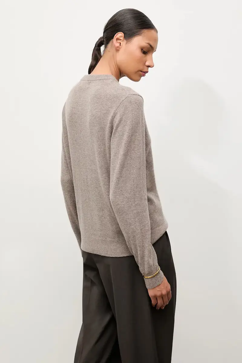 Answear.lab Maglia in lana beige miniatura 3