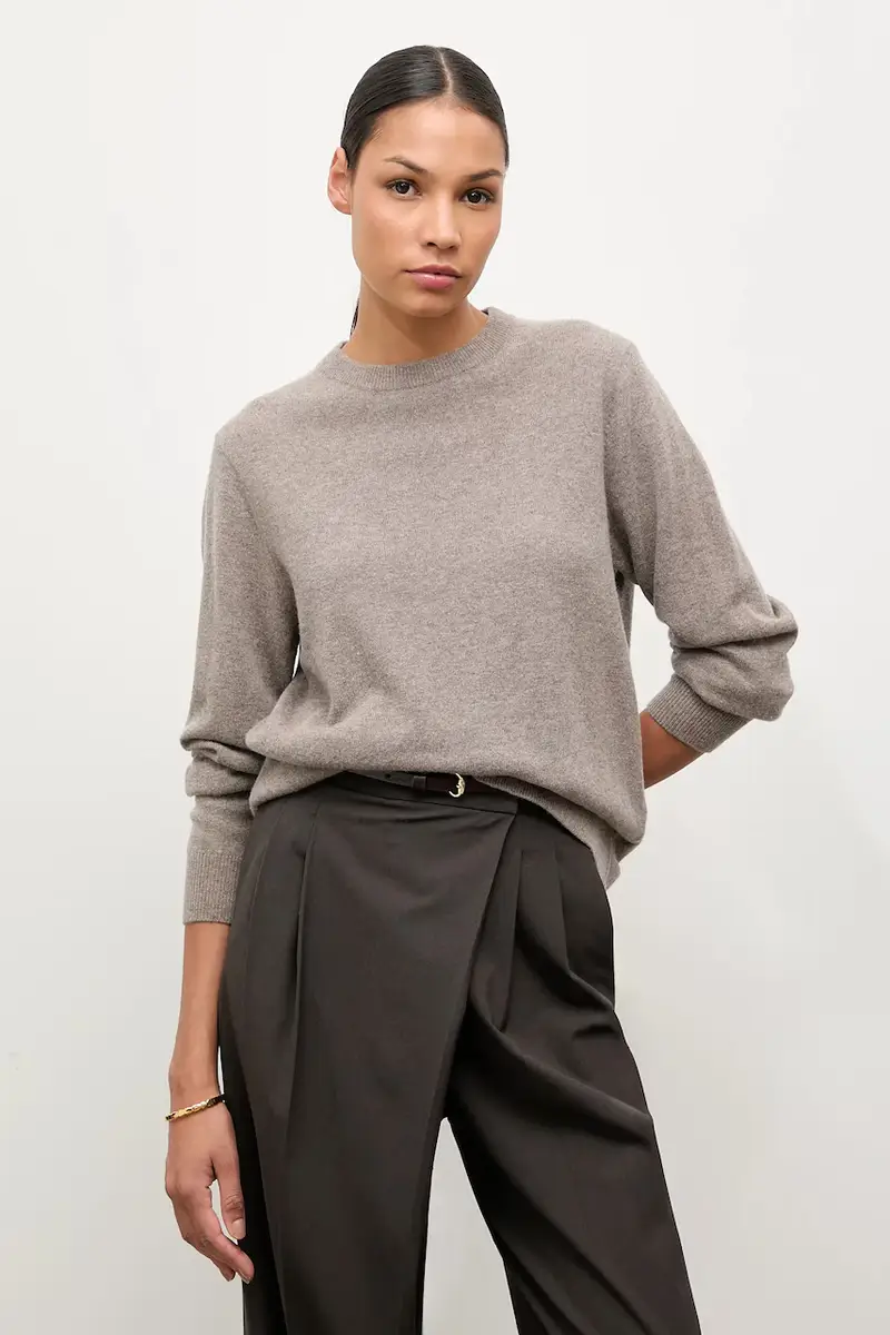 Answear.lab Maglia in lana beige miniatura 4