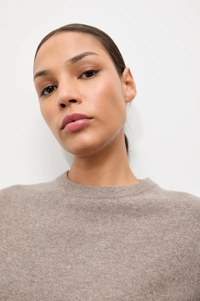 Answear.lab Maglia in lana beige miniatura 5