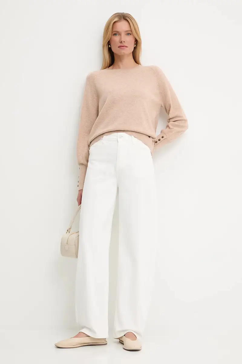 maglione in lana Marrone miniatura 2