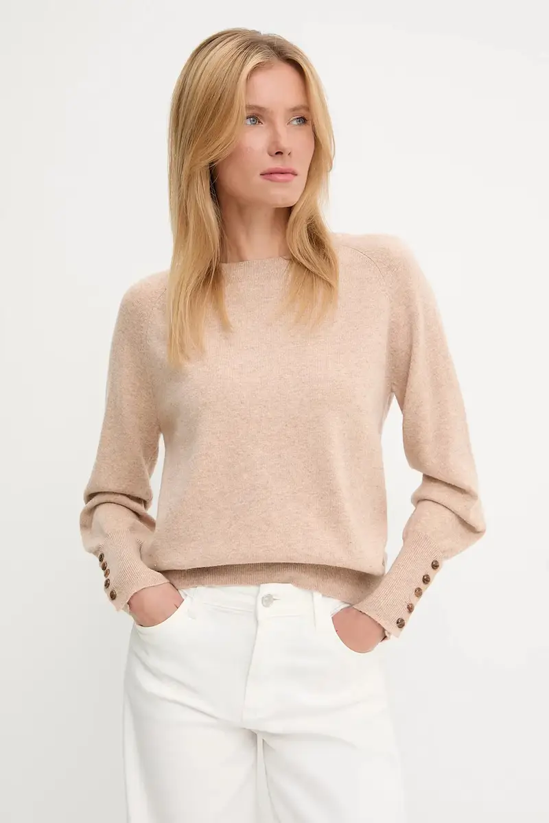 maglione in lana Marrone