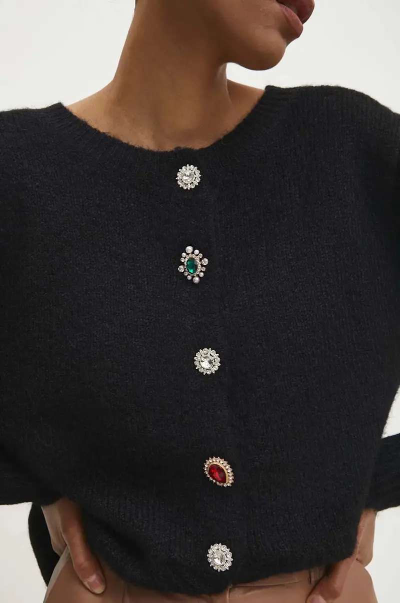 maglione in lana Nero