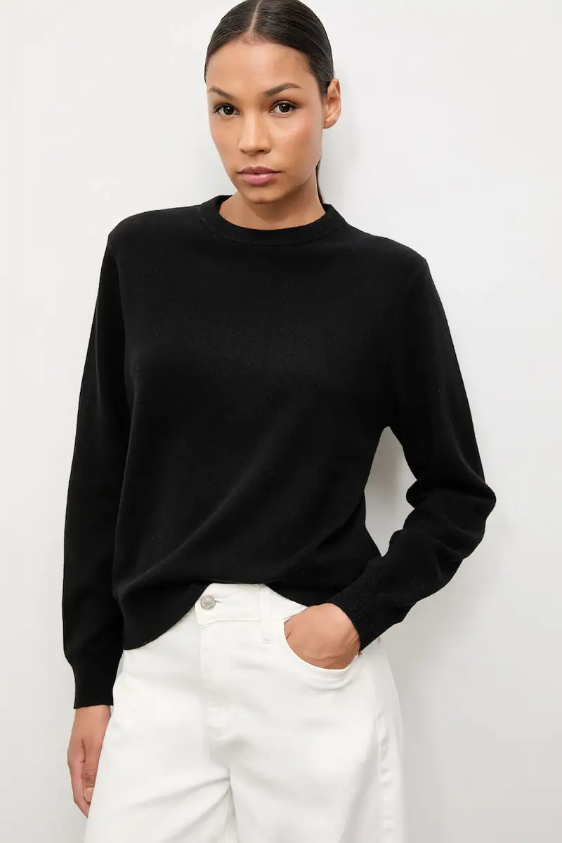 maglione in lana Nero miniatura 2