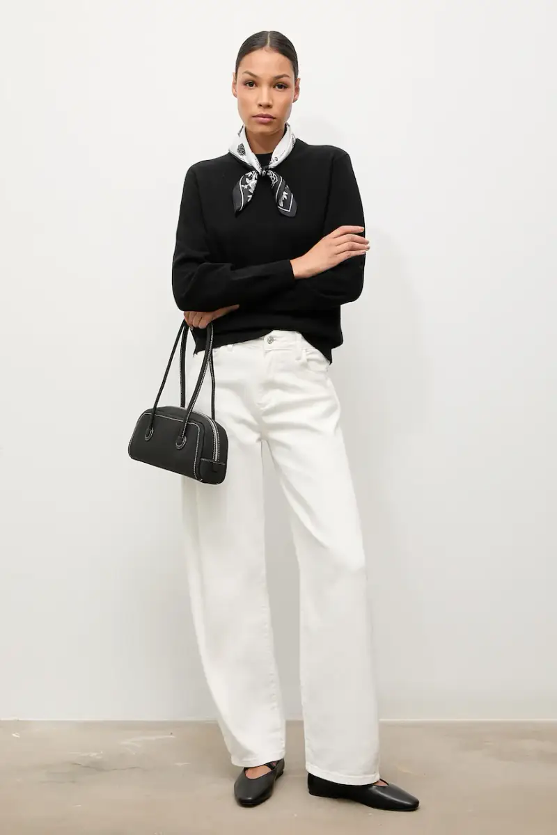 maglione in lana Nero