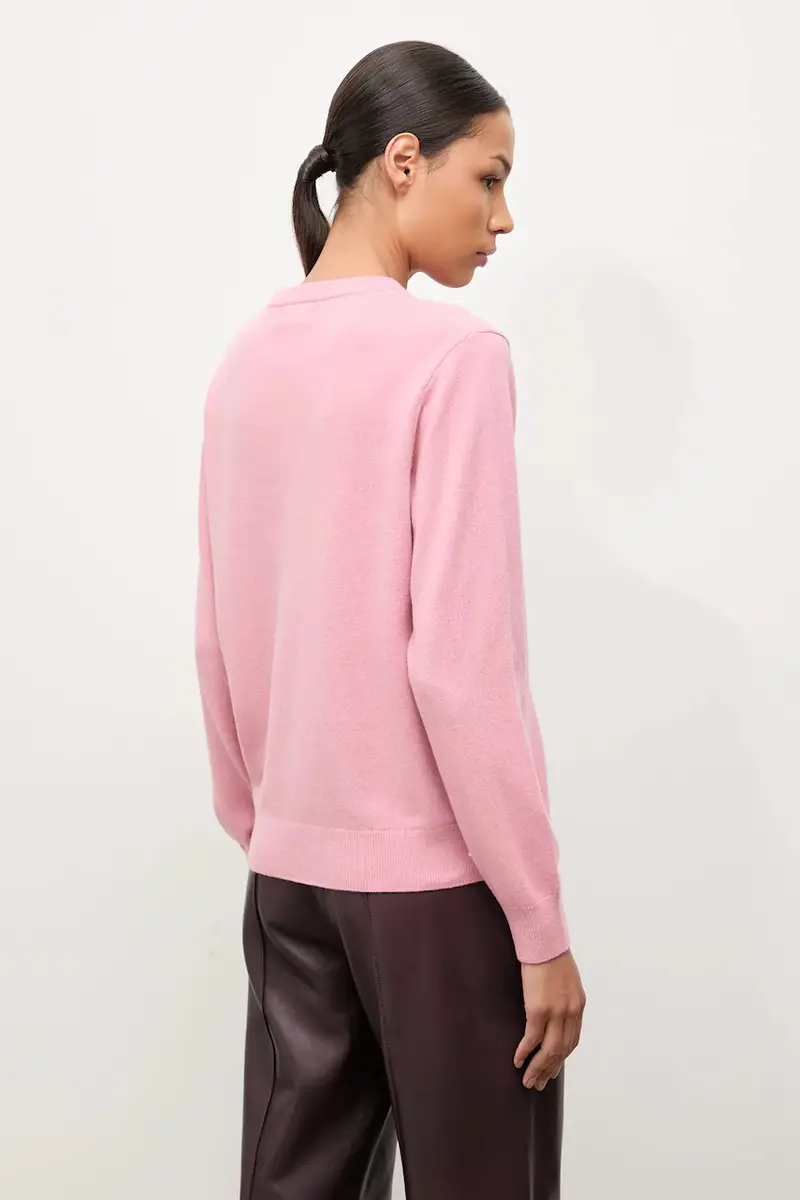 maglione in lana Rosa miniatura 3